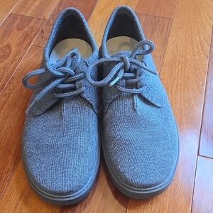 Rothy's Men's Charcoal Knit Derbys